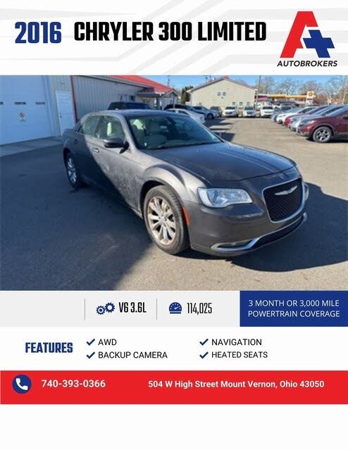 2016 Chrysler 300 Limited AWD
