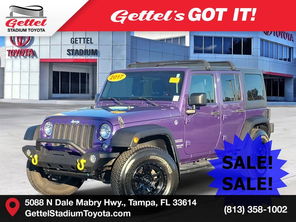 2017 Jeep Wrangler Unlimited Sport 4WD