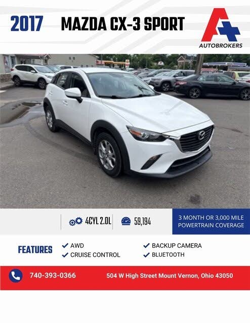 2017 Mazda CX-3 Sport AWD