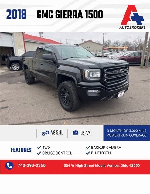 2018 GMC Sierra 1500 Base Double Cab 4WD