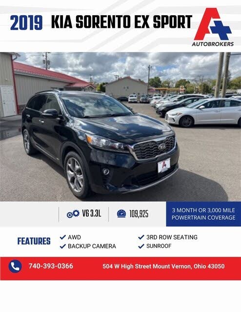 2019 Kia Sorento EX V6 AWD