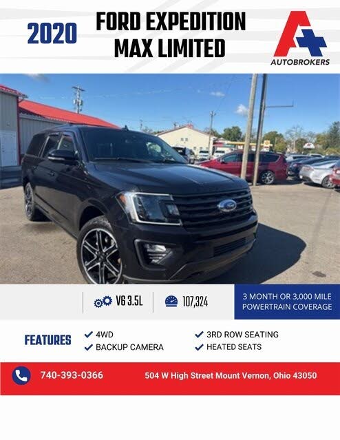 2020 Ford Expedition MAX Limited 4WD