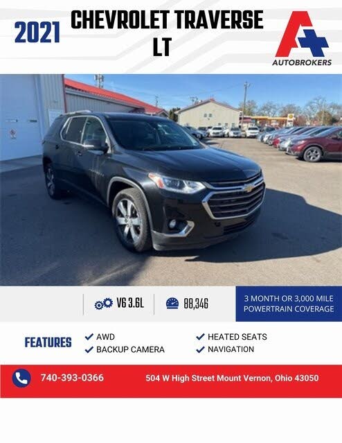 2021 Chevrolet Traverse LT Leather AWD