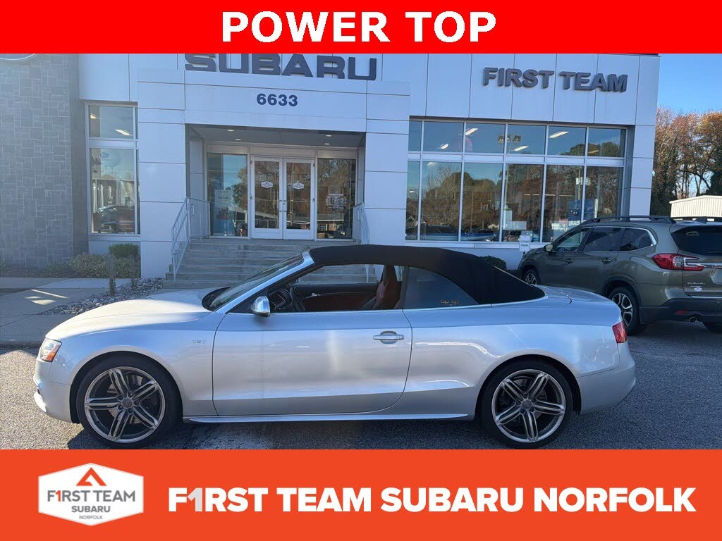 2013 Audi S5 3.0T quattro Premium Plus Cabriolet AWD