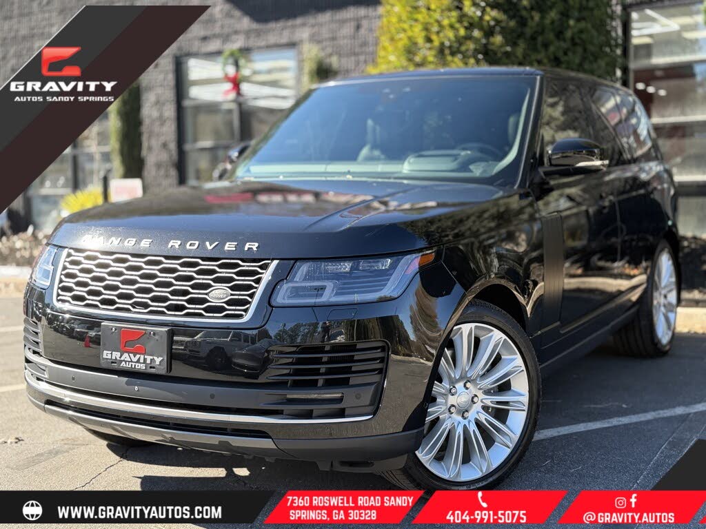 2019 Land Rover Range Rover V8 Supercharged 4WD