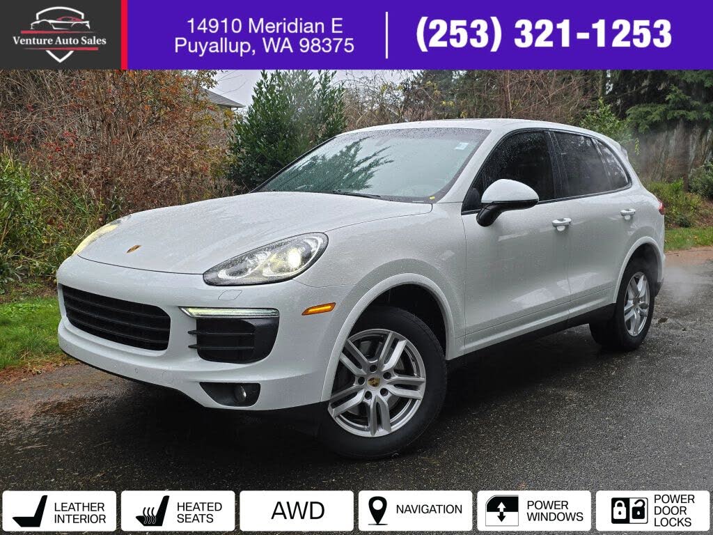 2017 Porsche Cayenne Platinum Edition AWD