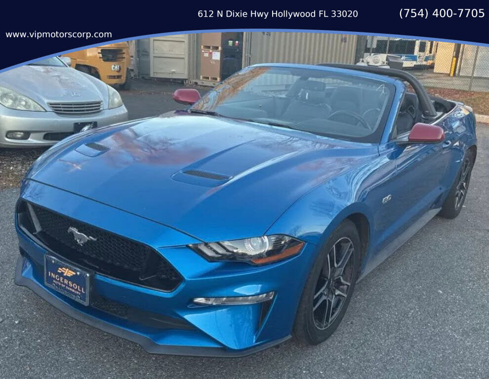 2019 Ford Mustang GT Premium Convertible RWD