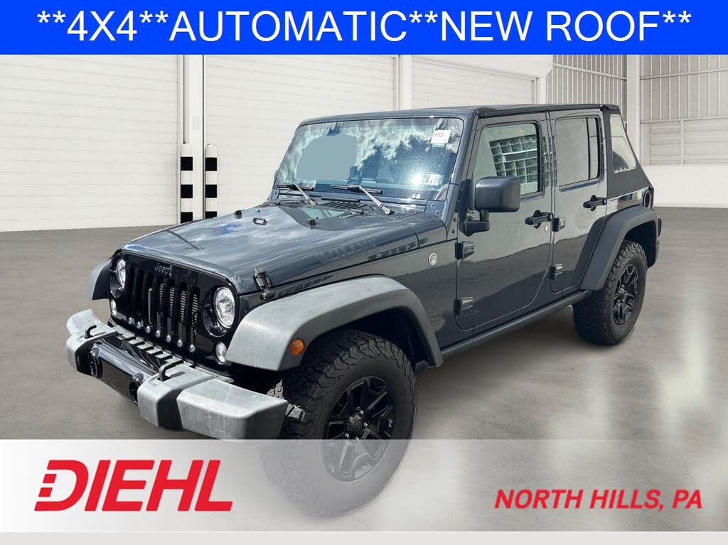 2018 Jeep Wrangler JK Unlimited Willys Wheeler 4WD