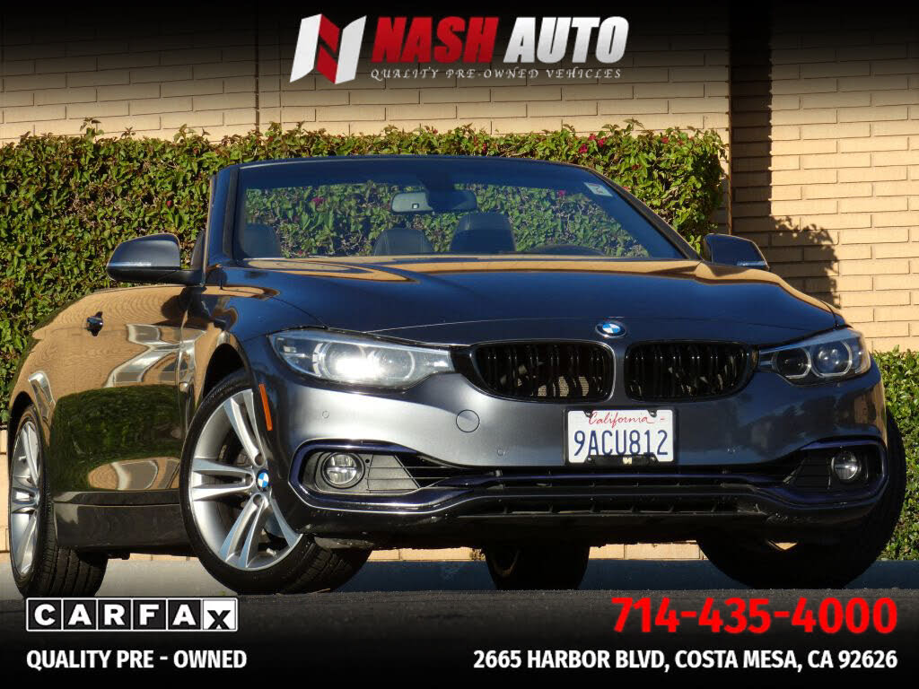 2018 BMW 4 Series 430i Convertible RWD