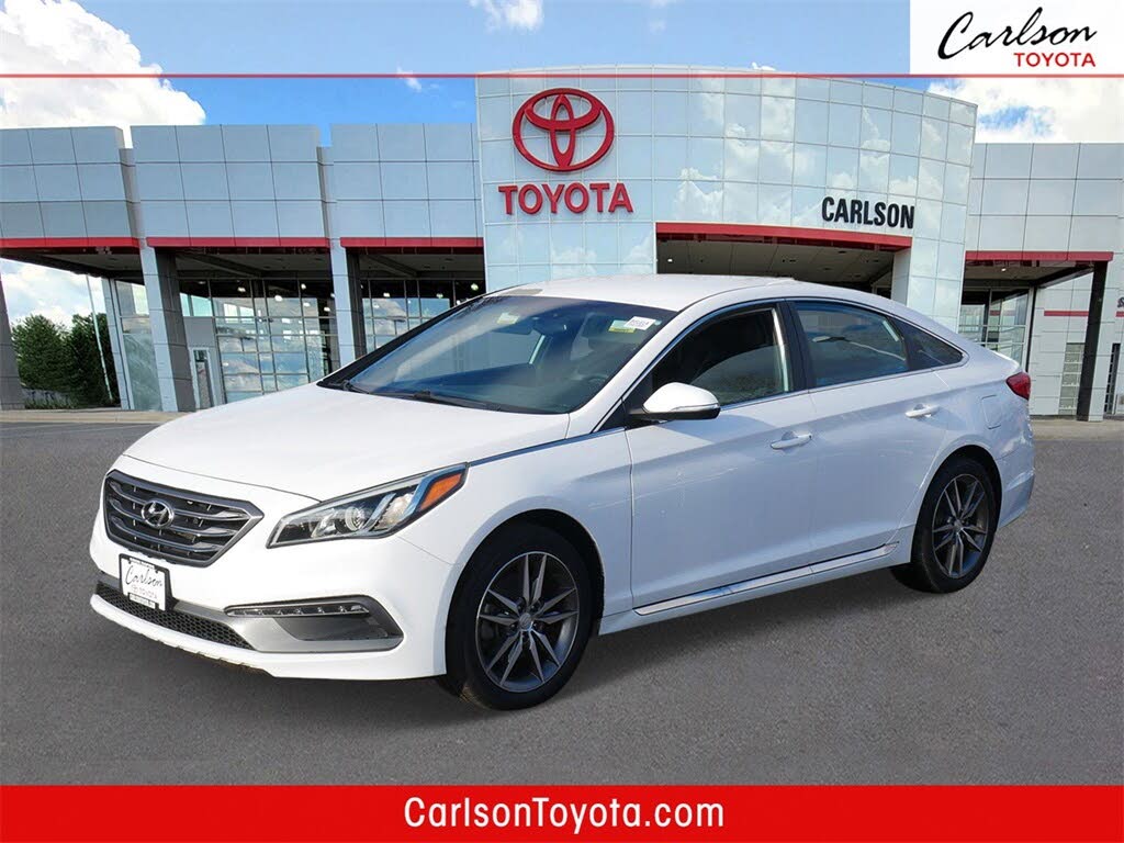 2017 Hyundai Sonata 2.0T Sport FWD with Black Leather Interior