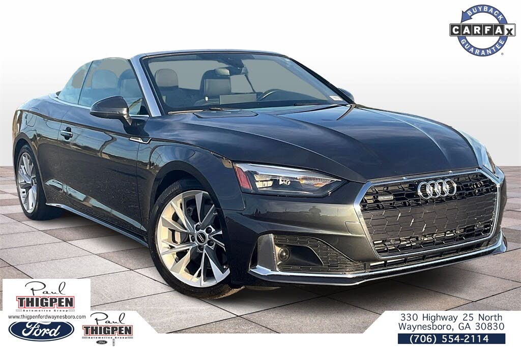 2022 Audi A5 quattro Premium 45 TFSI Convertible AWD