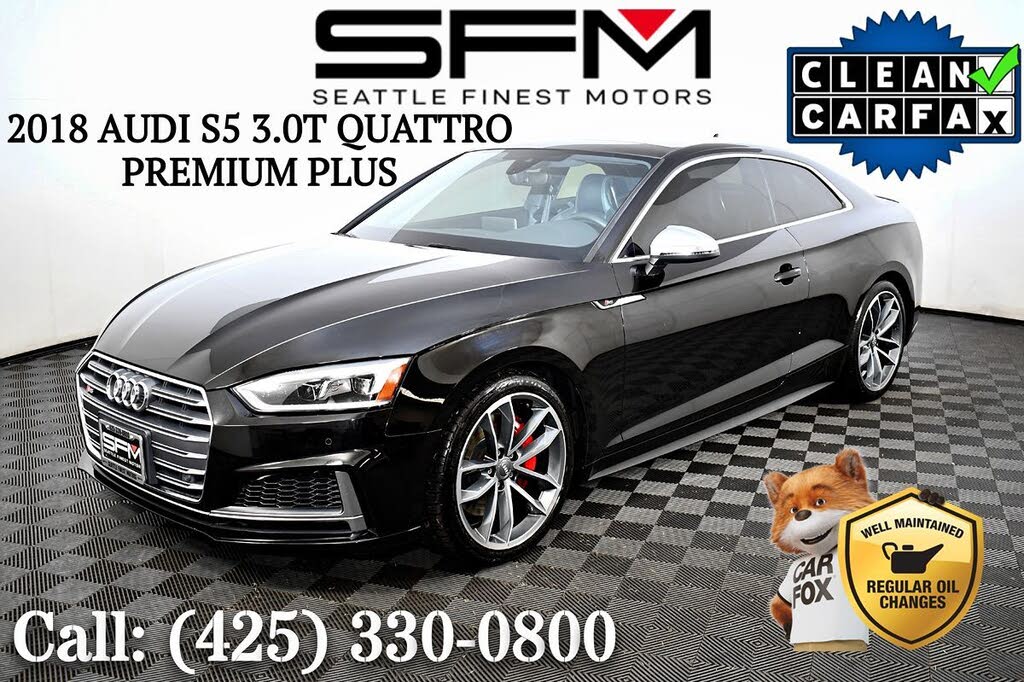 2018 Audi S5 3.0T quattro Prestige Coupe AWD