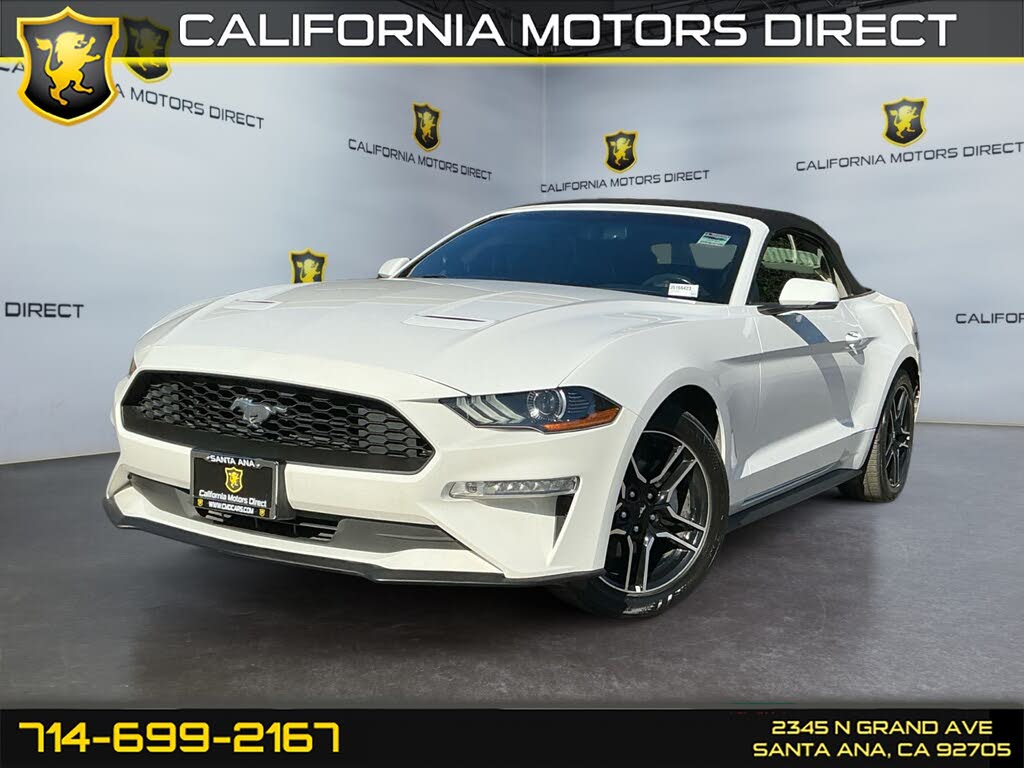 2018 Ford Mustang EcoBoost Premium Convertible RWD