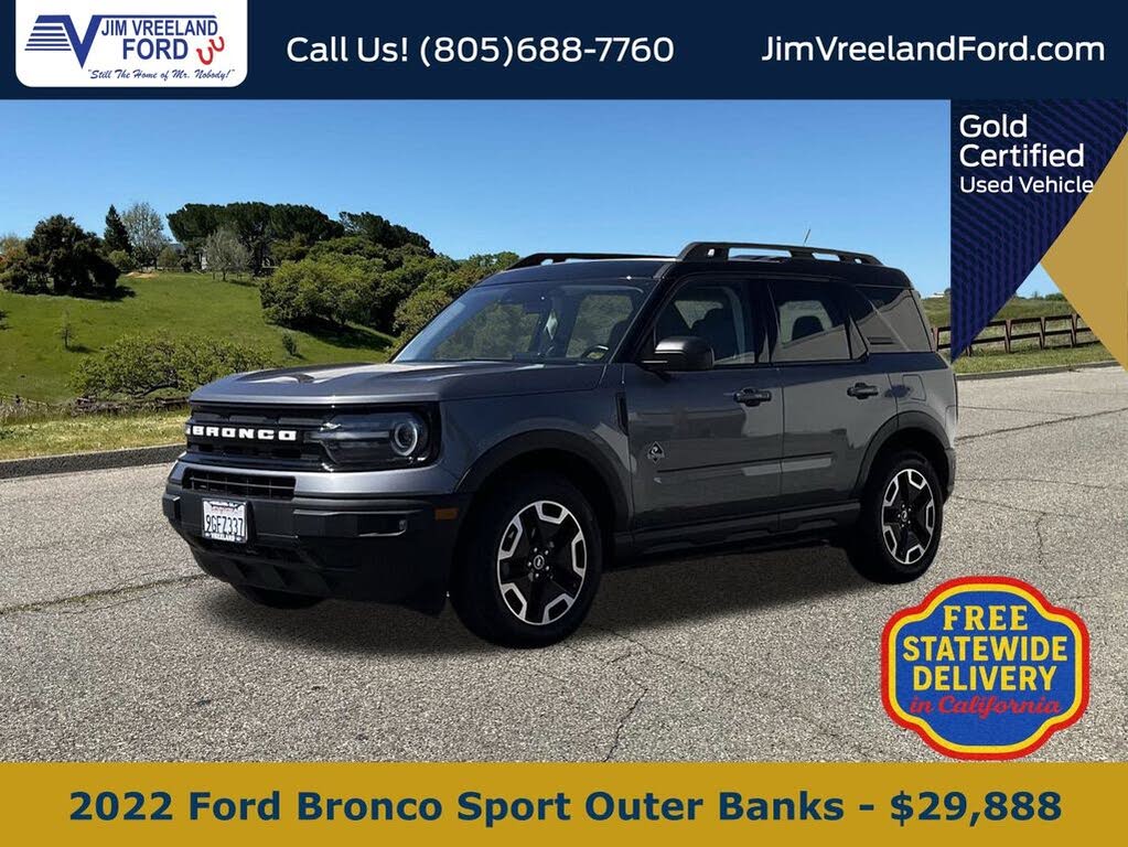 2022 Ford Bronco Sport Outer Banks AWD