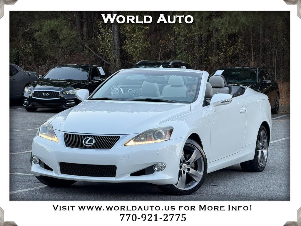2011 Lexus IS 250C Convertible RWD