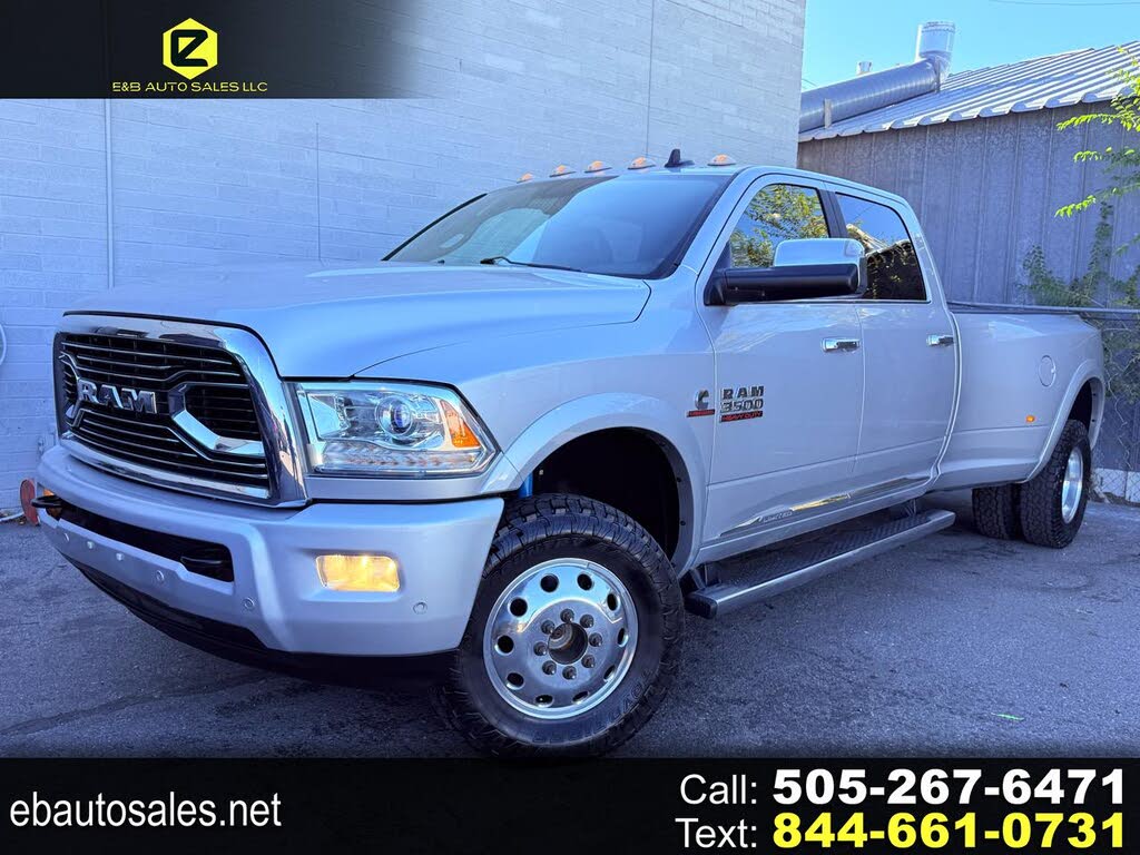 2016 RAM 3500 Laramie Limited Crew Cab LB DRW 4WD