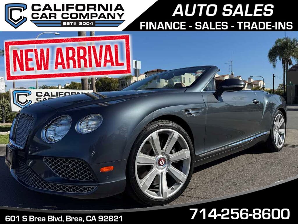 2016 Bentley Continental GTC V8 AWD
