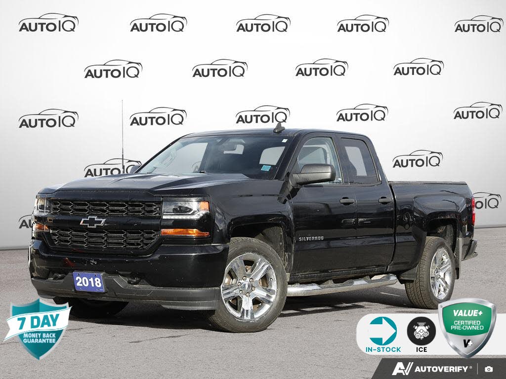 2018 Chevrolet Silverado 1500 Custom Double Cab RWD