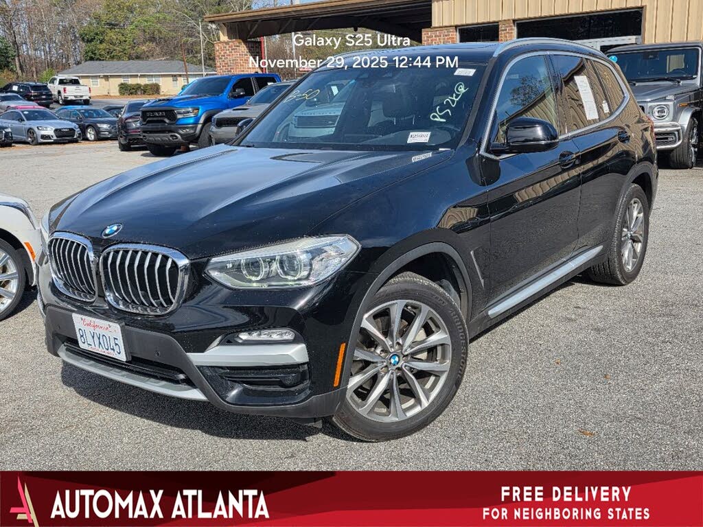 2019 BMW X3 sDrive30i RWD