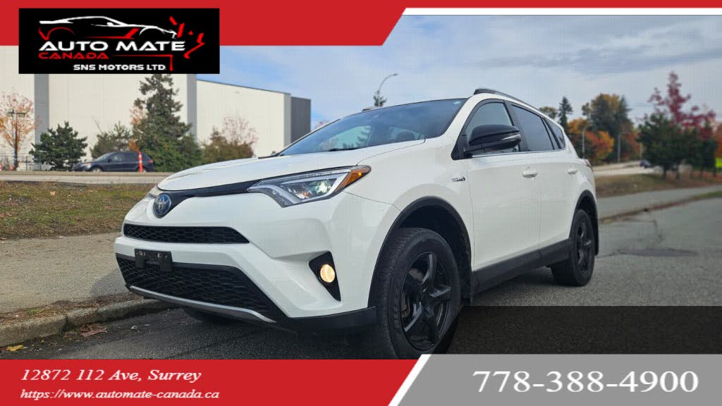 2018 Toyota RAV4 Hybrid SE AWD