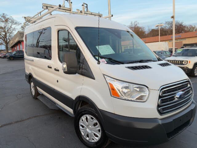 2018 Ford Transit Passenger 150 XLT Medium Roof RWD with Sliding Passenger-Side Door