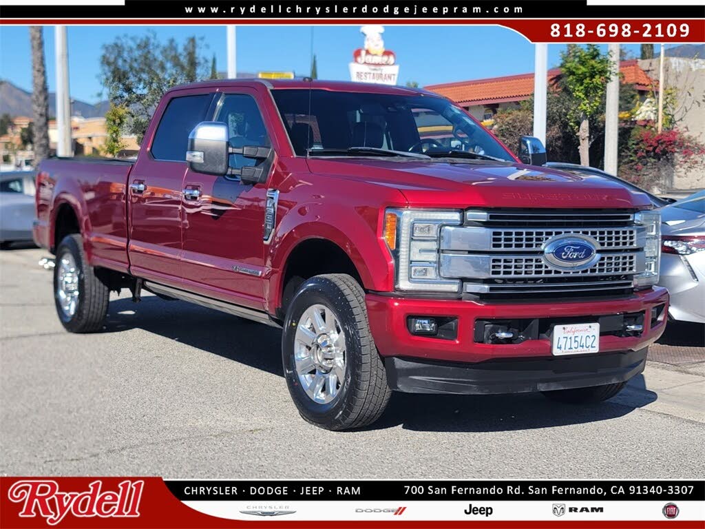 2017 Ford F-350 Super Duty Platinum Crew Cab 4WD