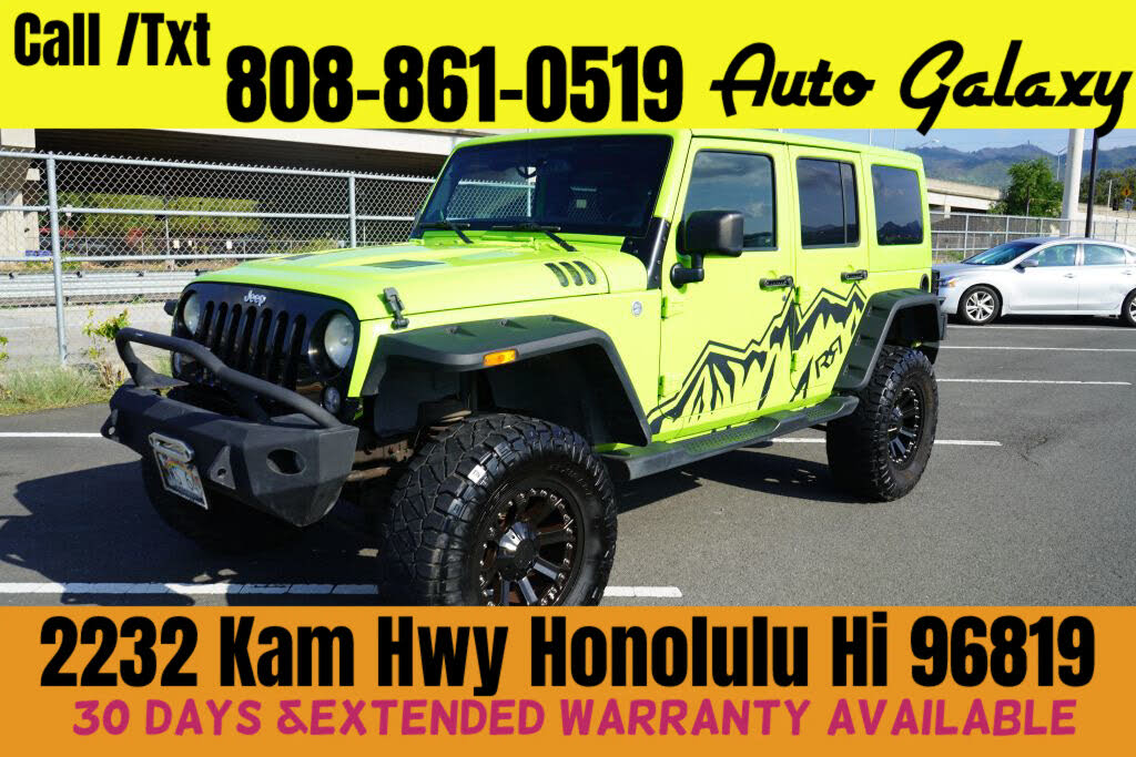 2013 Jeep Wrangler Unlimited Sahara 4WD