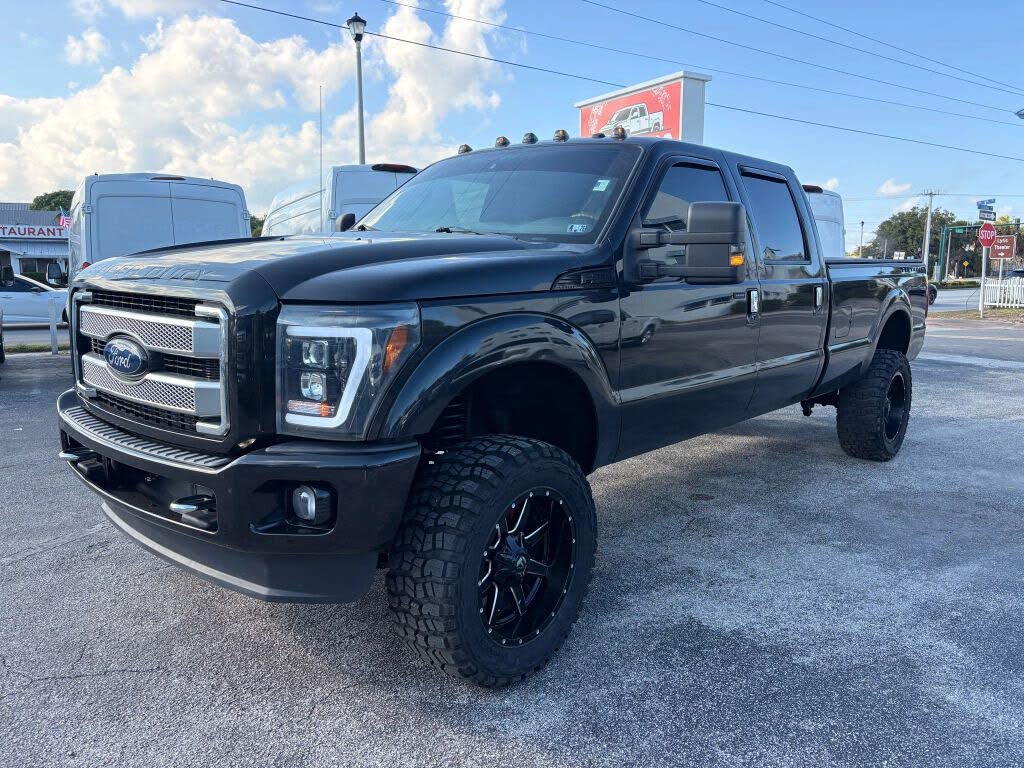 2015 Ford F-350 Super Duty Platinum Crew Cab LB 4WD