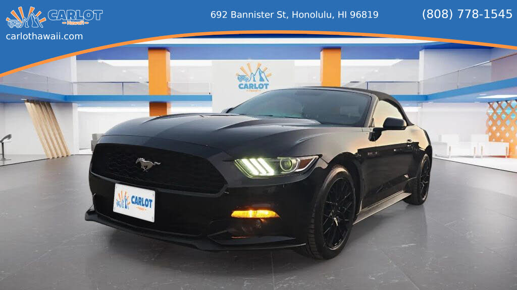 2016 Ford Mustang EcoBoost Premium Convertible RWD