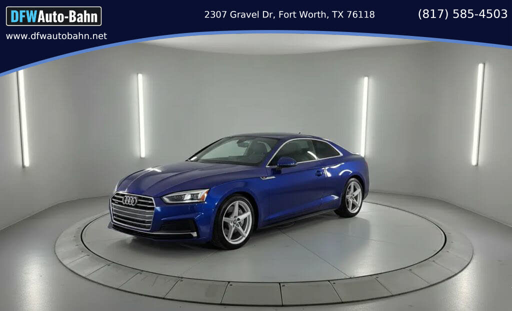 2018 Audi A5 2.0T quattro Premium Plus Coupe AWD