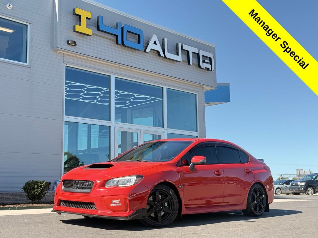 2017 Subaru WRX STI Limited with Low Profile Spoiler AWD