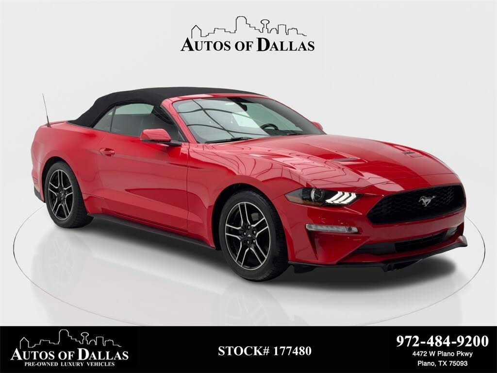 2018 Ford Mustang EcoBoost Premium Convertible RWD