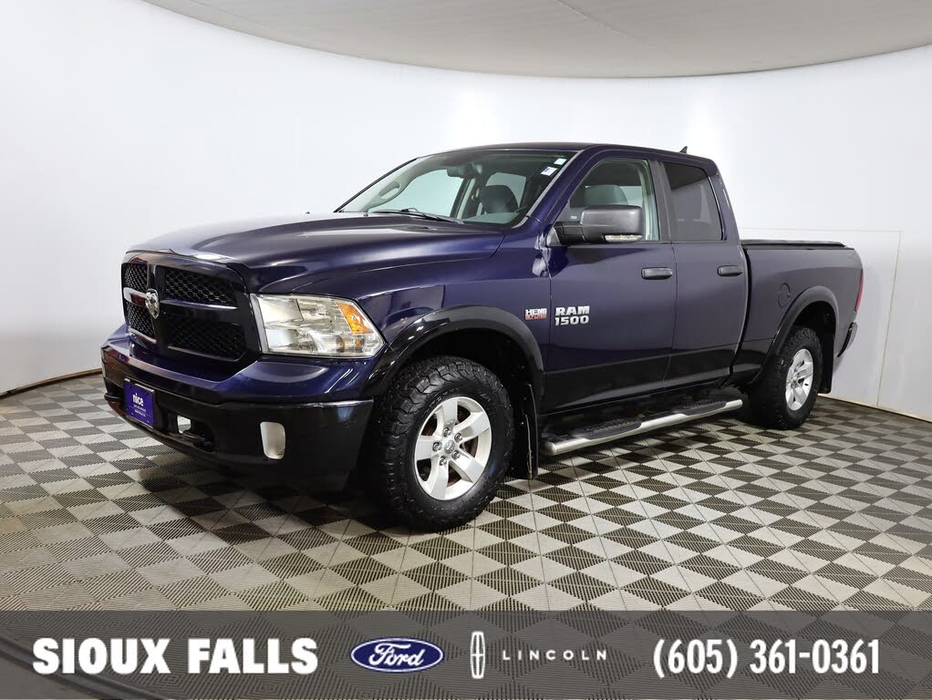 2014 RAM 1500 Outdoorsman Quad Cab 4WD