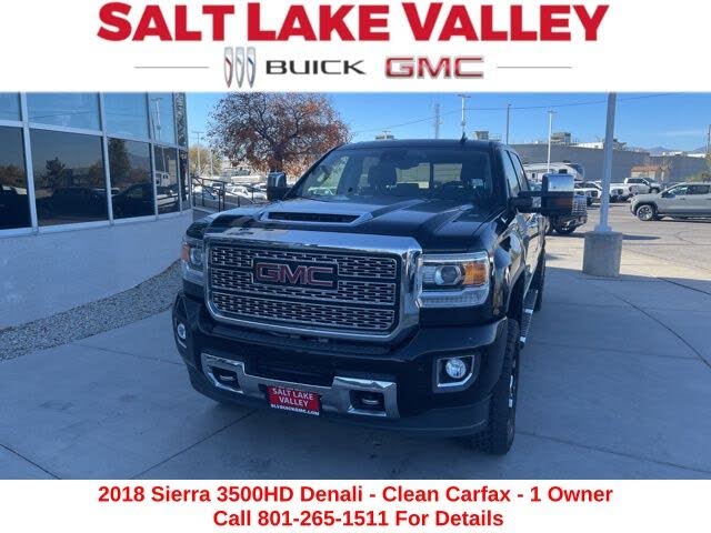 2018 GMC Sierra 3500HD Denali Crew Cab LB DRW 4WD