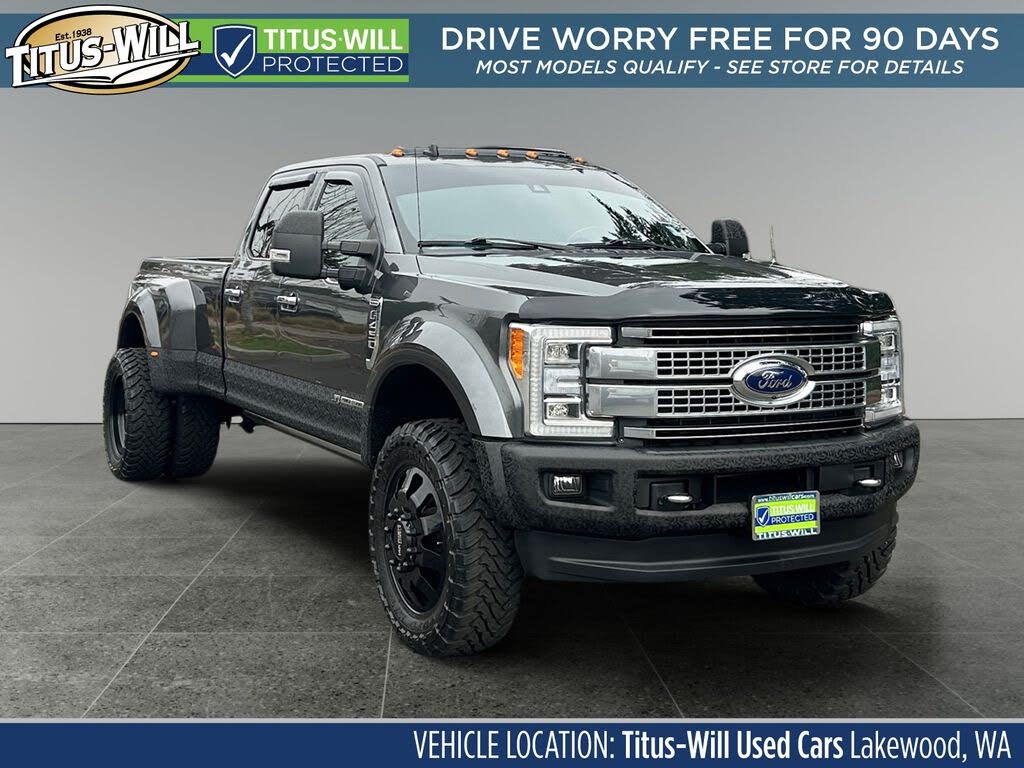 2019 Ford F-450 Super Duty Platinum Crew Cab LB DRW 4WD