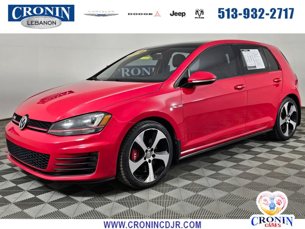 2016 Volkswagen Golf GTI 2.0T S 4-Door FWD with Performance Package