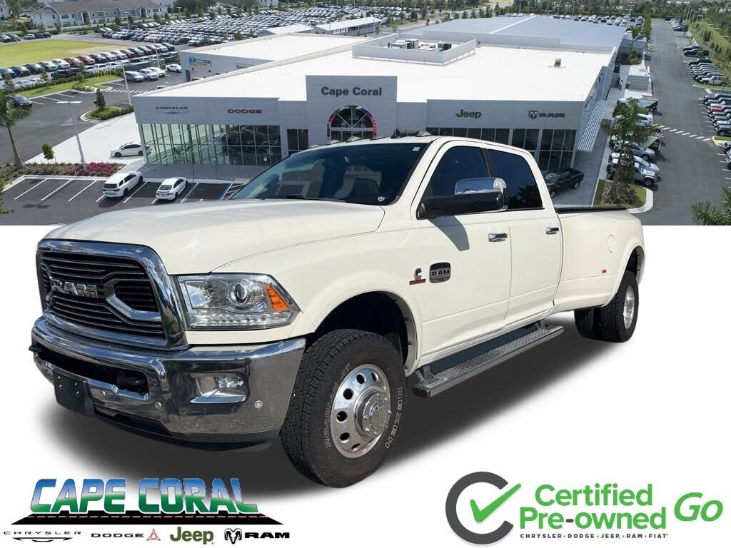 2018 RAM 3500 Laramie Longhorn Crew Cab LB DRW 4WD
