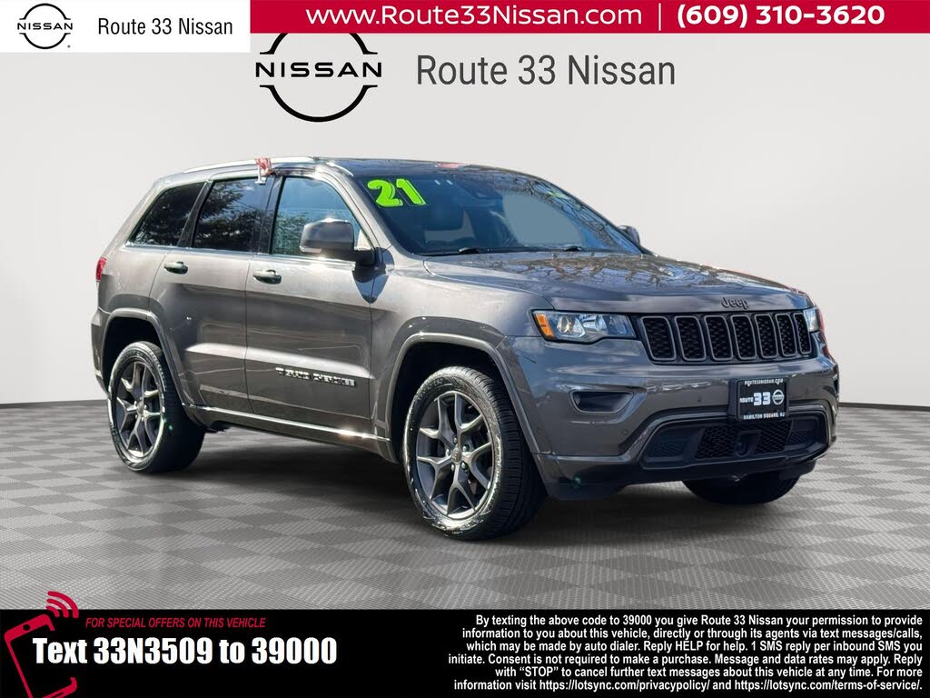 2021 Jeep Grand Cherokee 80th Anniversary Edition 4WD