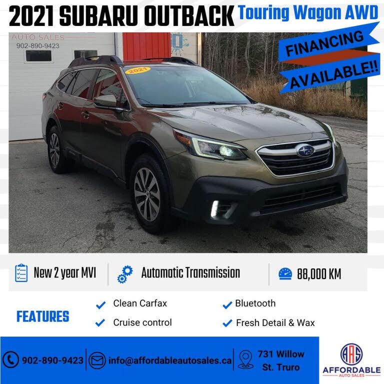 2021 Subaru Outback Touring Wagon AWD