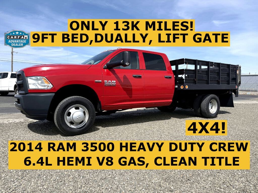 2014 RAM 3500 Chassis Laramie Crew Cab 4WD