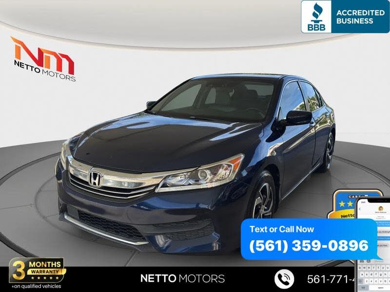 2016 Honda Accord LX with Honda Sensing
