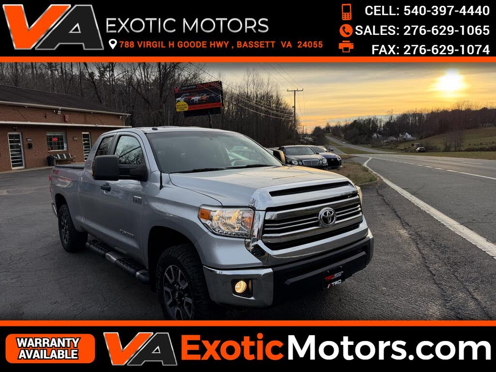2016 Toyota Tundra SR5 Double Cab 5.7L 4WD