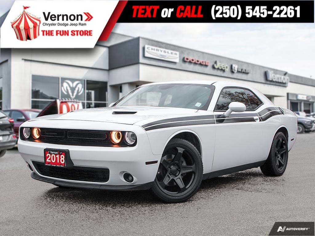 2018 Dodge Challenger SXT Plus RWD
