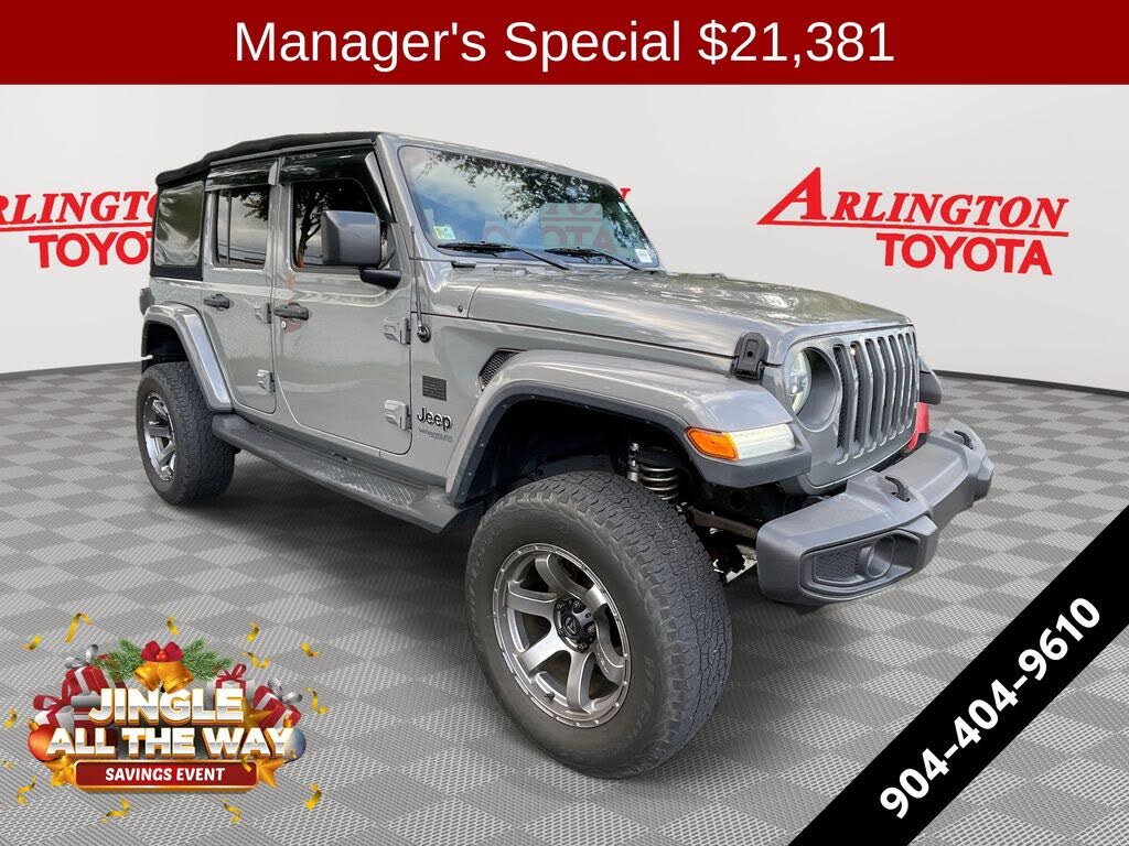 2018 Jeep Wrangler Unlimited Sahara 4WD