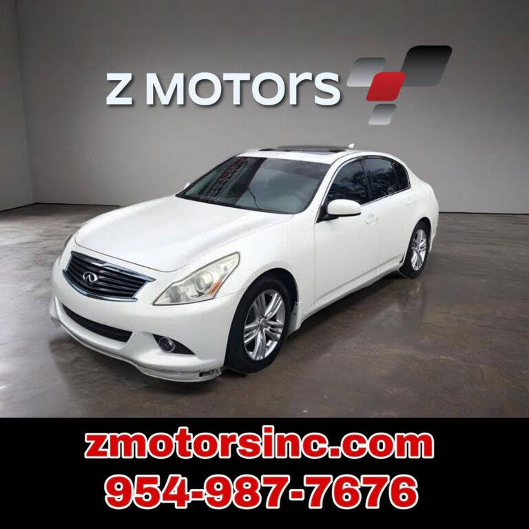 2012 INFINITI G37 Journey Sedan RWD