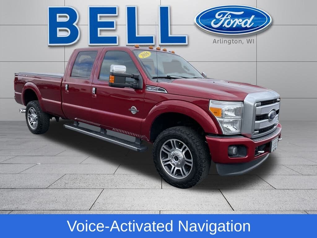 2016 Ford F-350 Super Duty Platinum Crew Cab 4WD