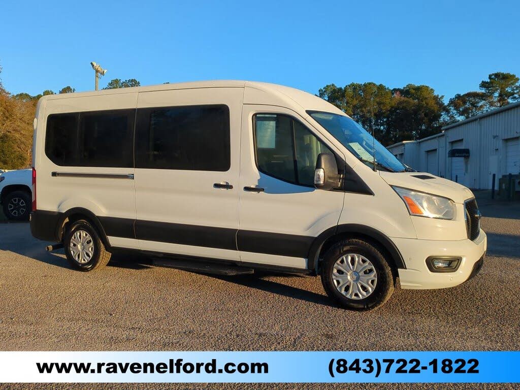 2021 Ford Transit Passenger 350 XLT Medium Roof LB RWD