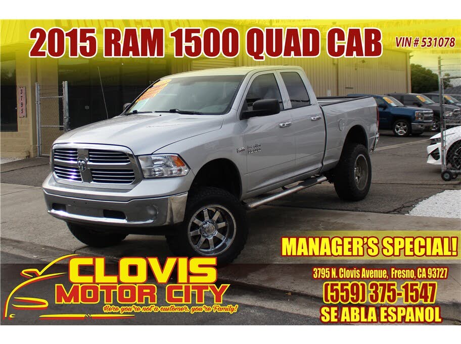 2015 RAM 1500 Big Horn Quad Cab 4WD
