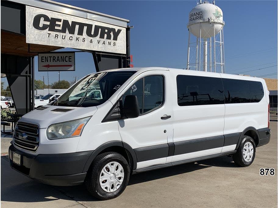 2015 Ford Transit Passenger 350 XLT Low Roof LWB RWD with 60/40 Passenger-Side Doors