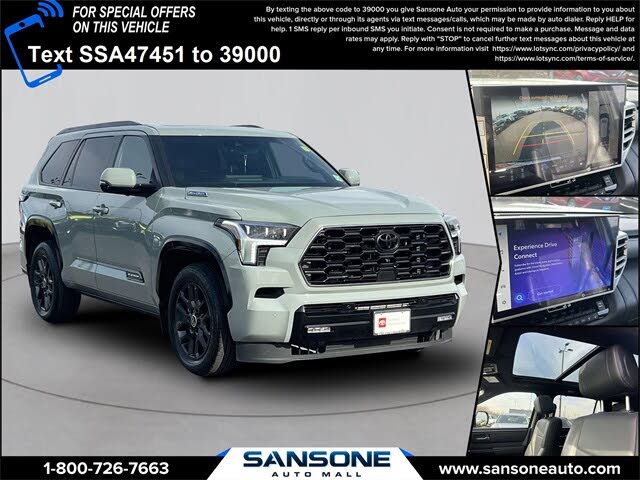 2024 Toyota Sequoia Platinum 4WD
